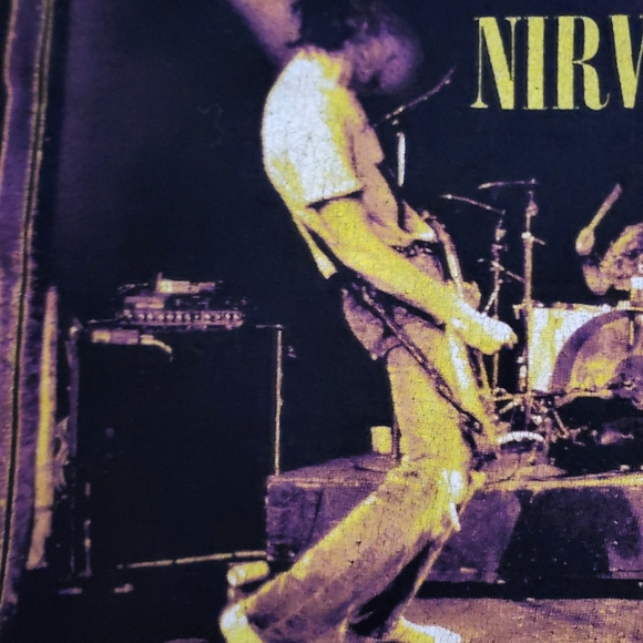 Vintage 1996 Nirvana Muddy Banks Europe Tour Tshirt - Picture 4 of 10